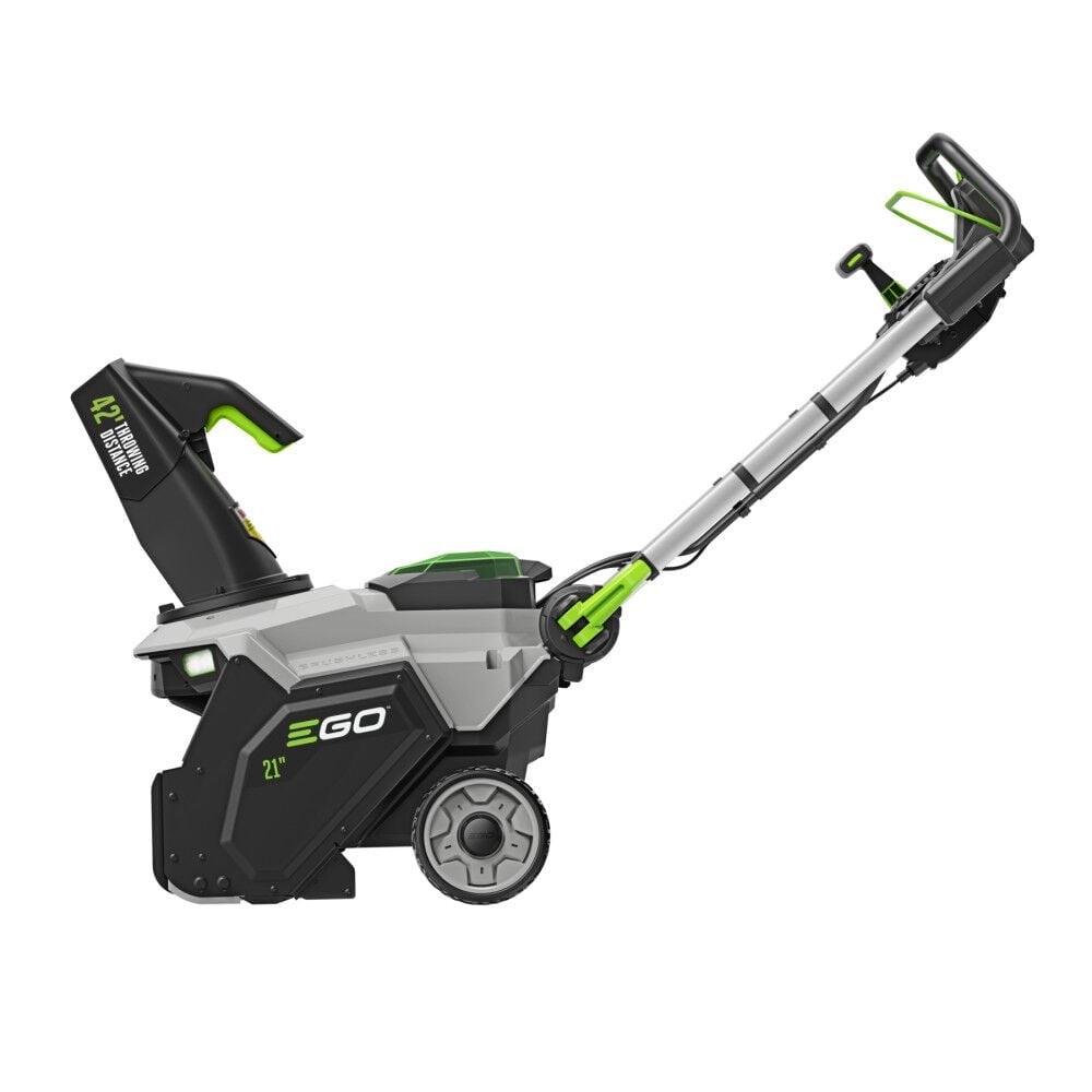 EGO Power+ SNT2124 21″ Single-Stage Snow Blower with Peak Power™, (2) 6.0Ah Batteries and 550W Charger