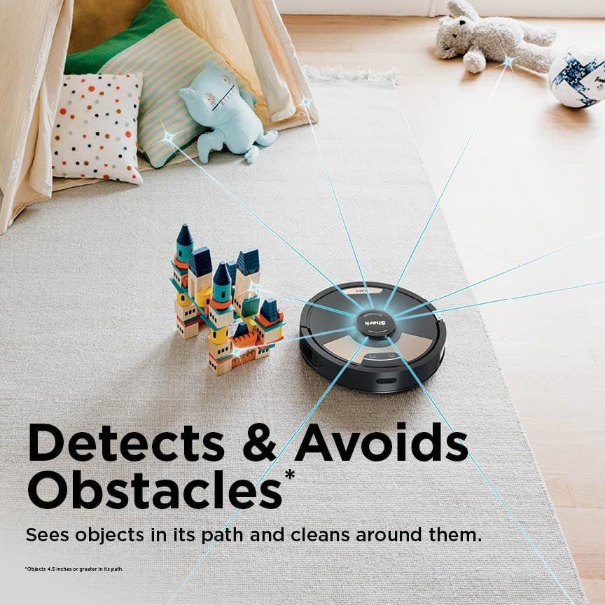 Shark Matrix Plus Robot Vacuum and Mop – Sonic Mopping with HEPA Self-Empty Base & 30-Day Capacity – UR2650WS