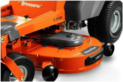 Husqvarna Z254F SE 23HP KAW Zero Turn Mower Util Trailer Handheld Bundle