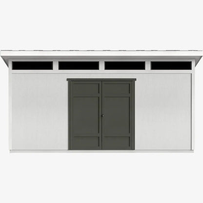 Brighton Wood Storage Shed Size – 16 x 8
