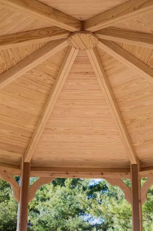 YardCraft 12 ft. Cedar Octagon Gazebo