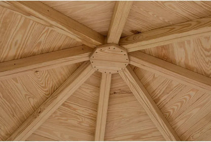 YardCraft 12 ft. Cedar Octagon Gazebo