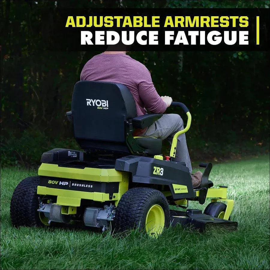 ZR3 80V HP Brushless 42″ Zero Turn Riding Mower Kit