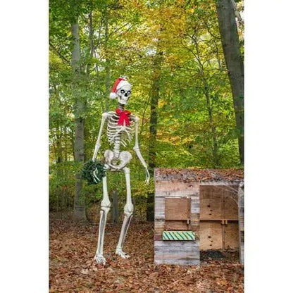Home Accents 12 ft. Giant-Sized Skeleton with LifeEyes